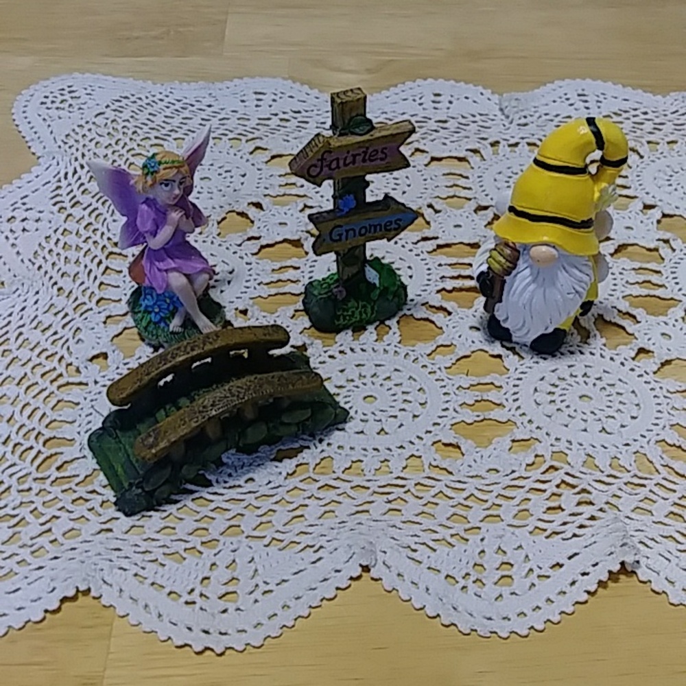 Gnomes and Fairies Home Decor bundle